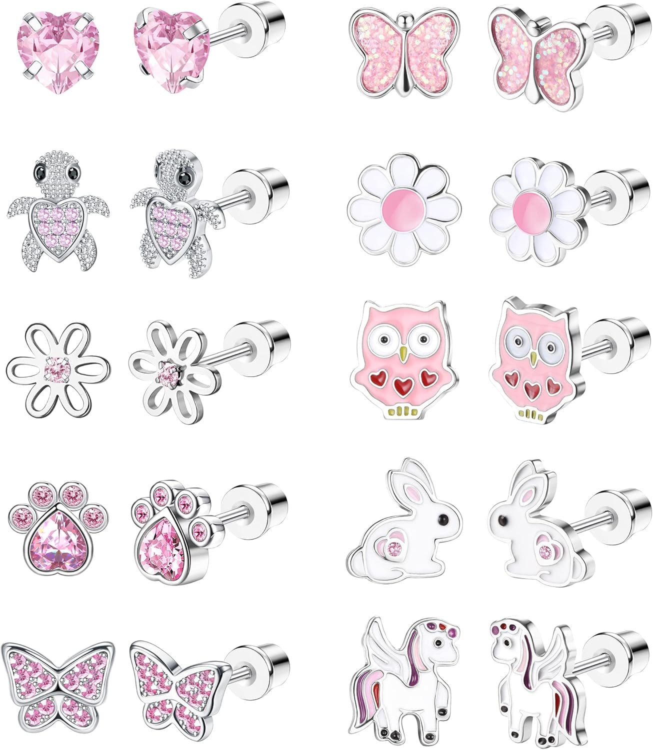 Paires Boucles Doreilles Pour