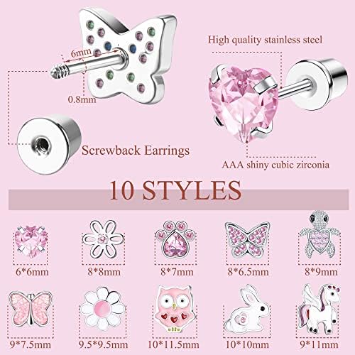 Vue 2 de Paires Boucles Doreilles Pour