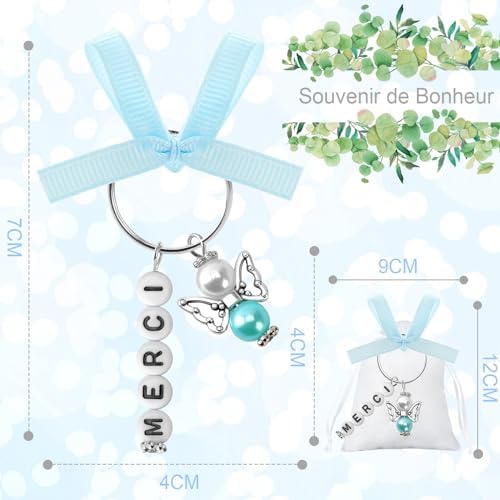 Vue 2 de Porte Cle Merci Merci