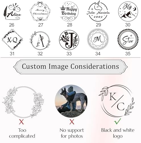 Vue 3 de Sceau De Cire Personnalise