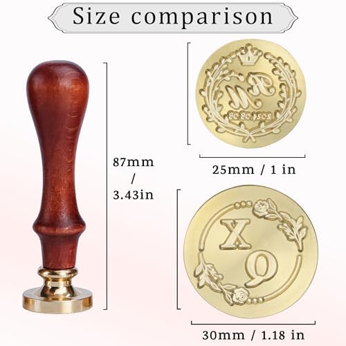 Vue 4 de Sceau De Cire Personnalise