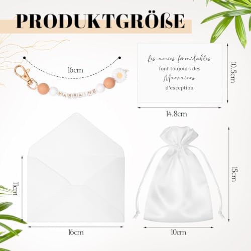 Vue 2 de Hestya Cadeau Marraine Portecles