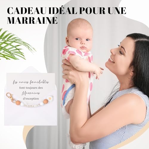 Vue 5 de Hestya Cadeau Marraine Portecles