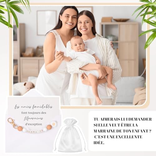 Vue 6 de Hestya Cadeau Marraine Portecles