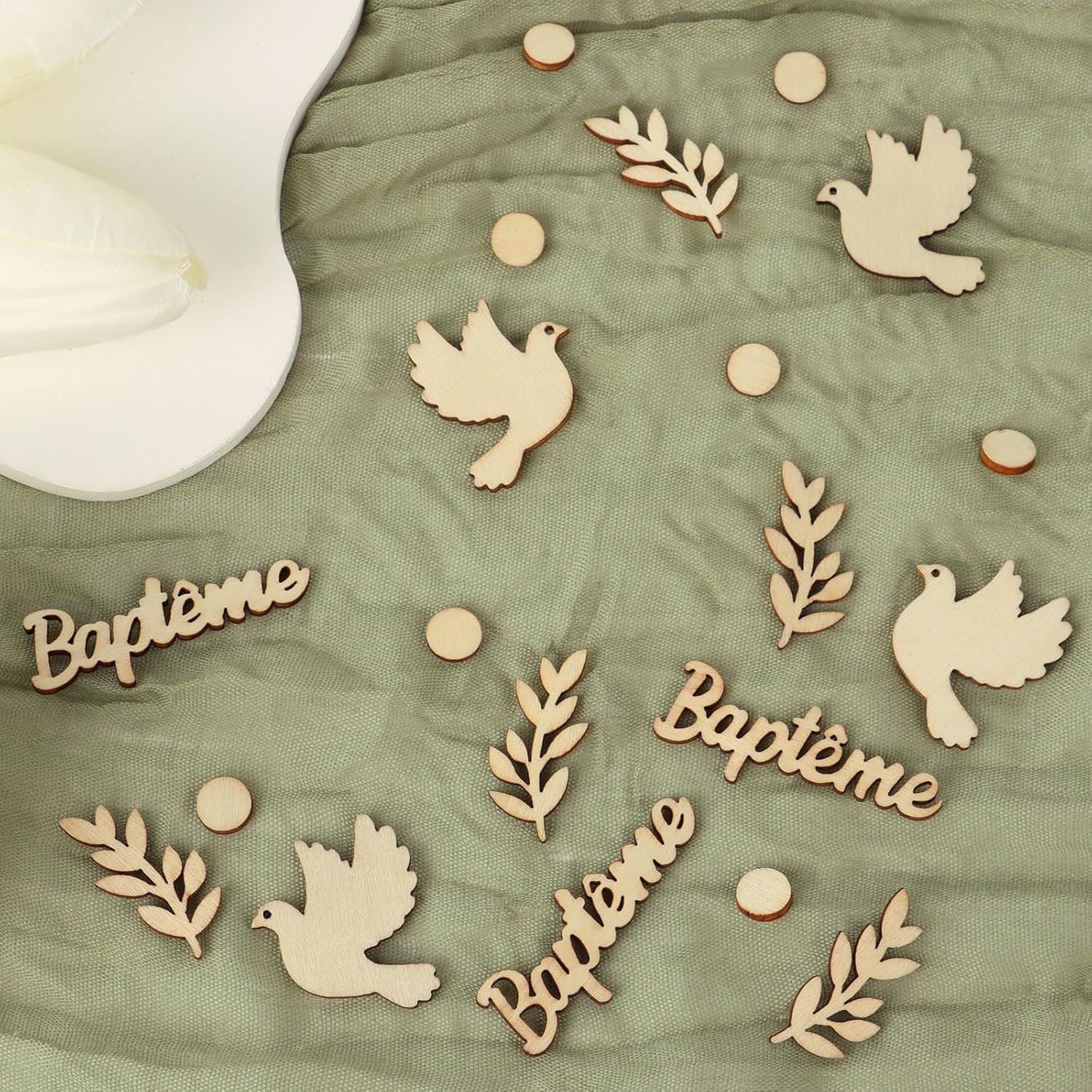 Pcs Bapteme Confettis En