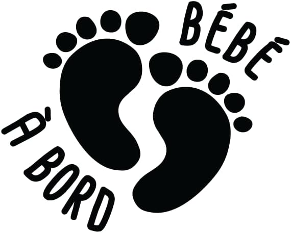 Vue 2 de Kdosublim Autocollant Bebe