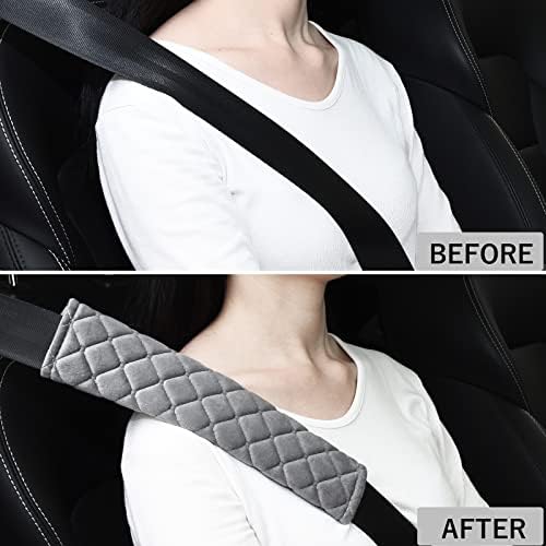 Vue 4 de Mikafen Voiture Protege Ceinture