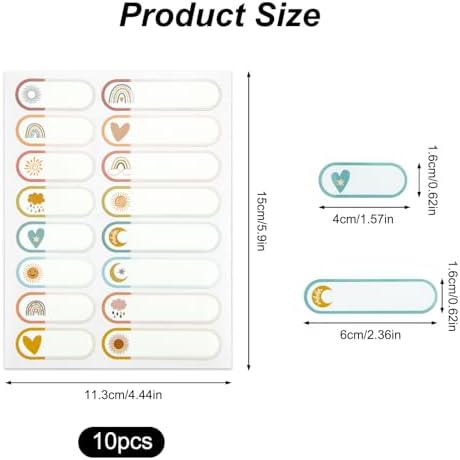 Vue 2 de Etiquettes Personnalisees Autocollantes Autocollants