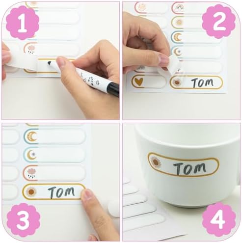 Vue 3 de Etiquettes Personnalisees Autocollantes Autocollants