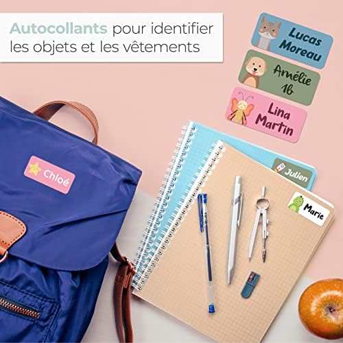 Vue 5 de Melu Kids Etiquettes Autocollantes