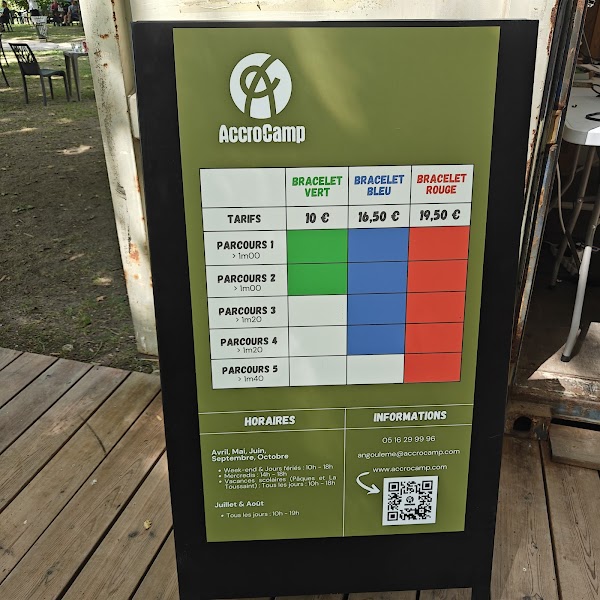 Activité team building AccroCamp  à Angoulême pour événements professionnels