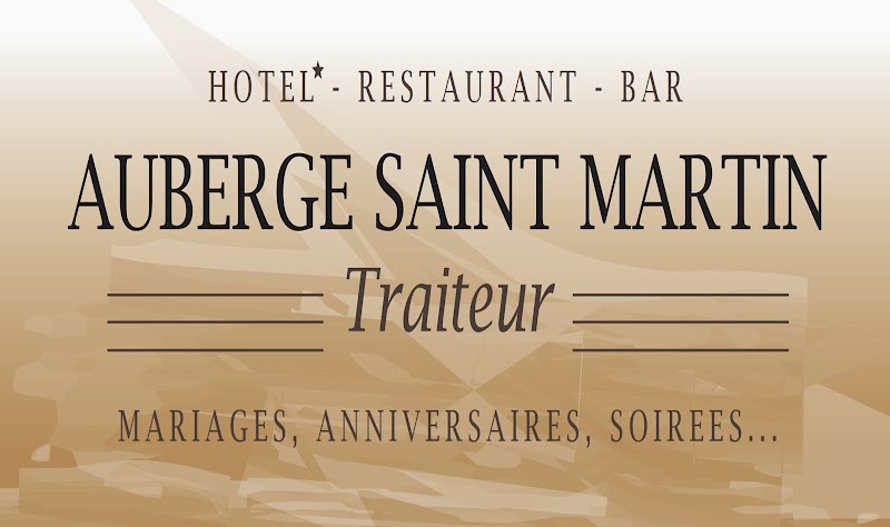 Restaurant gastronomique Auberge de Saint Martin  à Saint-martin-terressus pour événements professionnels