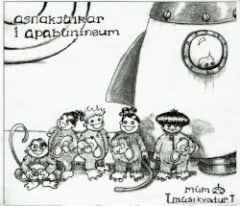 Asnakjálkar í Apabúningum