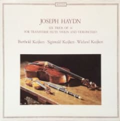 Six Trios op. 38 for Transverse Flute, Violin and Violoncello