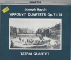 "Apponyi Quartets" Op. 71 / 74