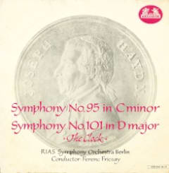 Symphony no. 95 in C minor / Symphony no. 101 in D major "The Clock"
