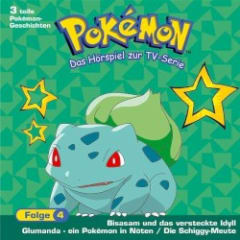Pokémon: Das Hörspiel zur TV-Serie, Folge 4: Bisasam und das versteckte Idyll / Glumanda - ein Pokémon in Nöten / Die Schiggy-Meute