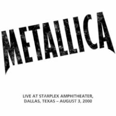 Live at Starplex Amphitheater, Dallas, Texas August 3, 2000