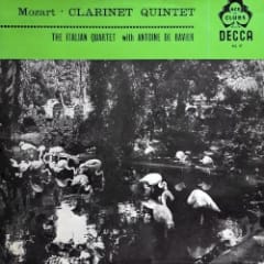 Quintet in A major for Clarinet and Strings, K. 581