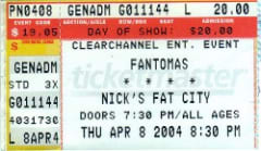 2004-04-08: Nick's Fat City, Pittsburgh, PA, USA
