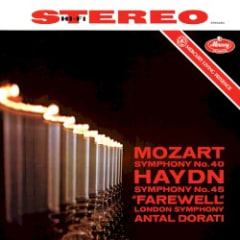 Mozart: Symphony no. 40 / Haydn: Symphony no. 45 “Farewell”