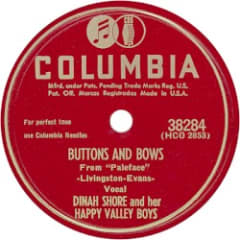 Buttons and Bows / Daddy-O