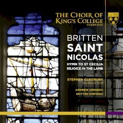 Saint Nicolas, Hymn to St Cecilia, Rejoice in the Lamb