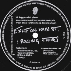 The Rolling Stones / Curved Air / Fanny