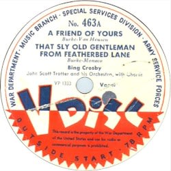 A Friend of Yours / That Sly Old Gentleman From Featherbed Lane / I Fall in Love Too Easily / I Can’t Believe That You’re in Love With Me