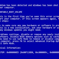 Blue Screen of Death