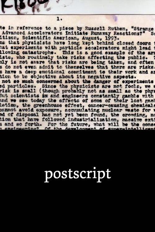 Postscript