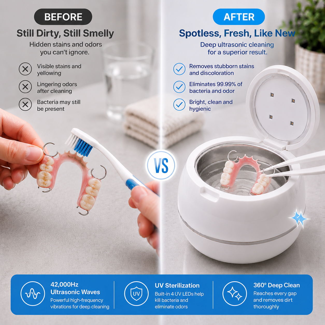 Orivati ClarityPod cleaning oral appliance