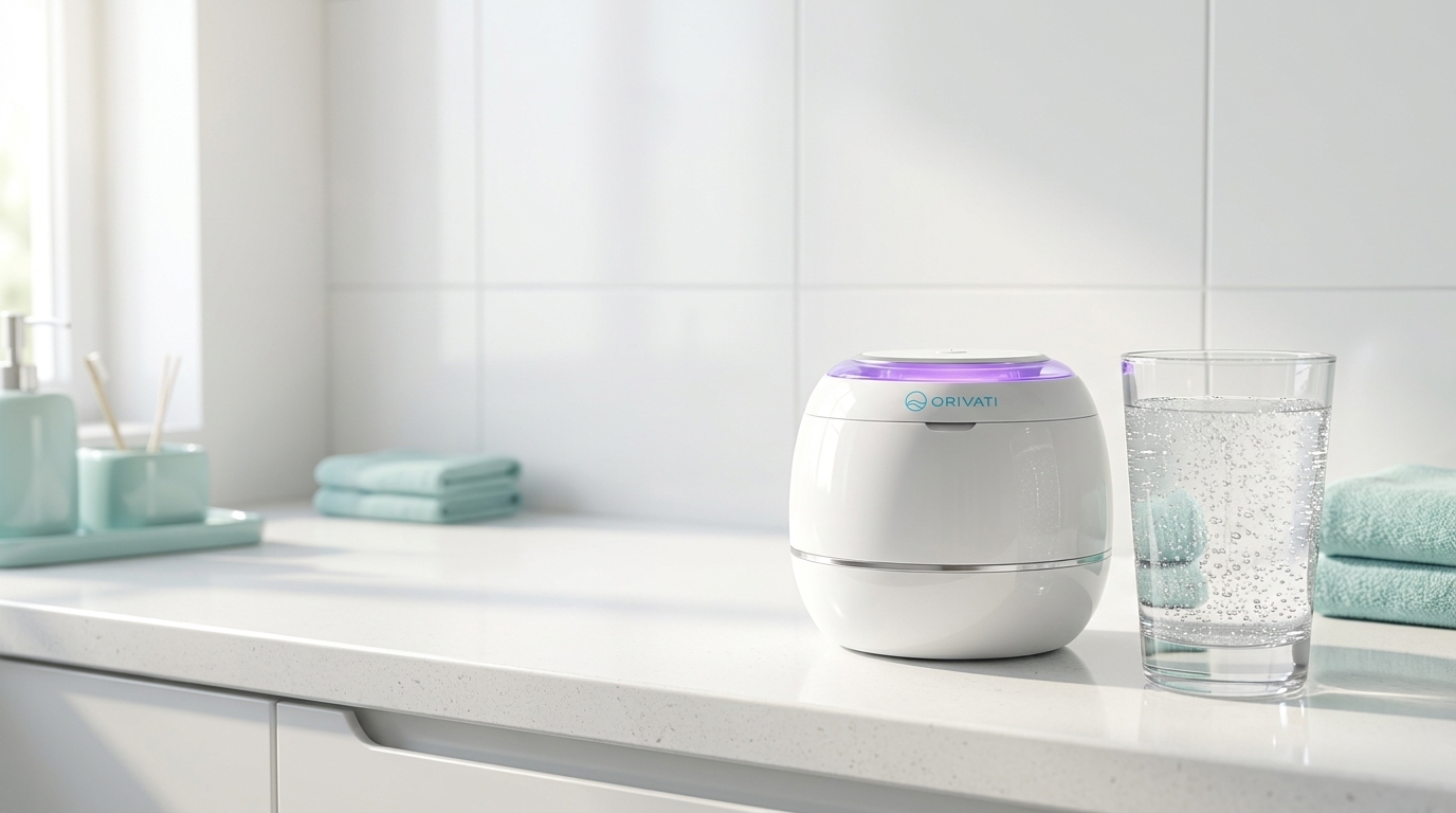 Orivati Ultrasonic Oral Appliance Cleaner - Deep clean your retainer in 5 minutes