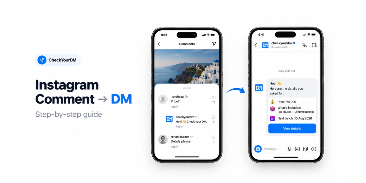 15 Instagram Comment-to-DM Ideas (With Copy-Paste Templates)