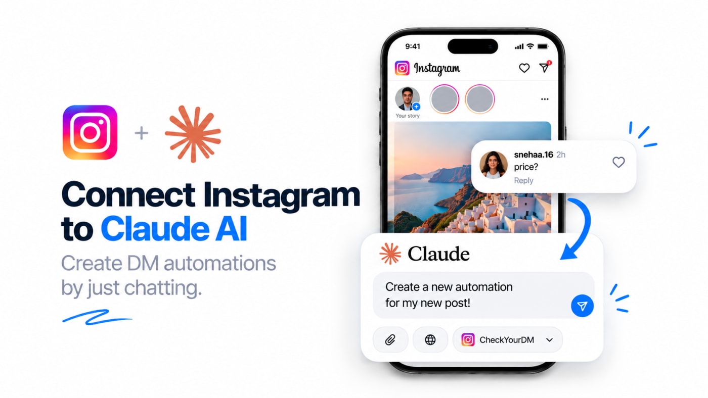 How to Connect Instagram to Claude AI — Manage Your DMs by Chat