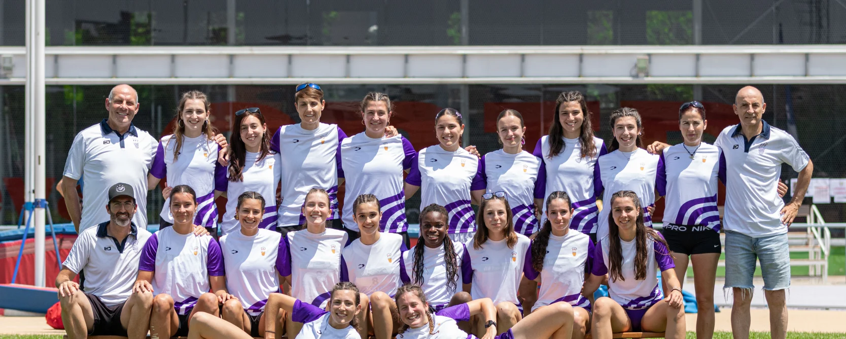 Equip femení Campionat d'Espanya de Clubs 2025 a Valladolid