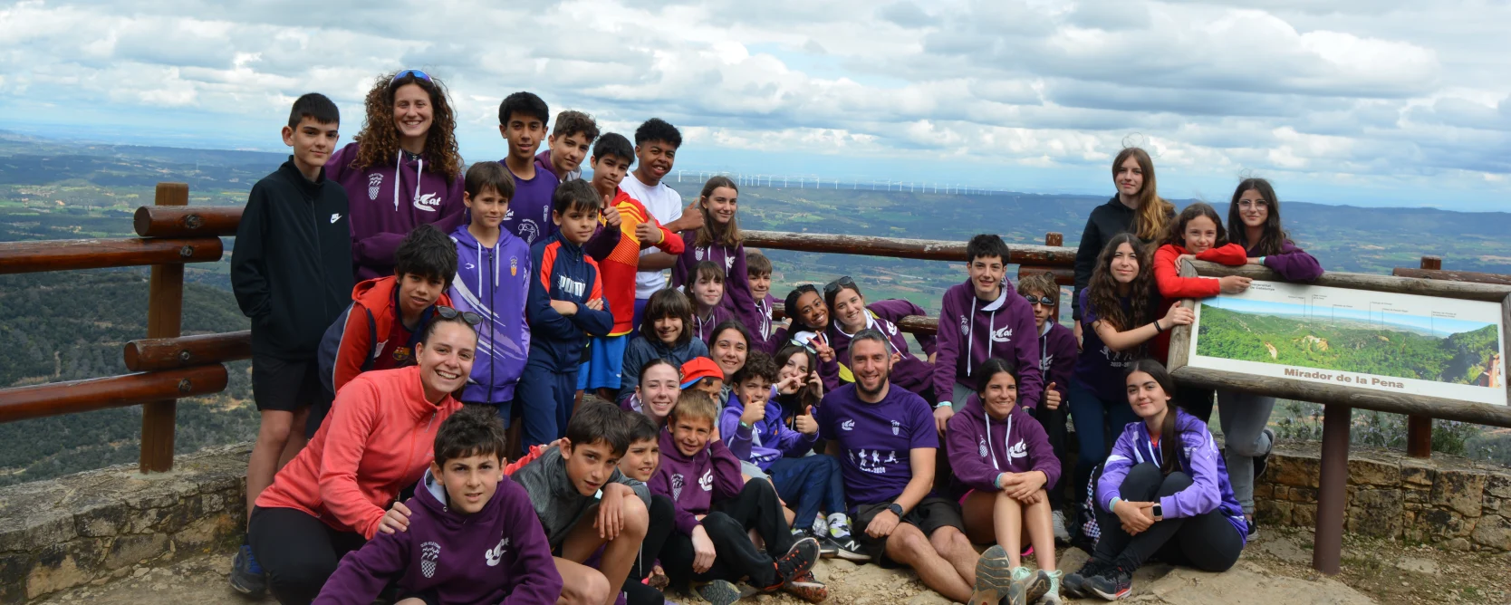 Excursió al Mirador de la Pena (Espluga de Francolí, Colònies 2025)