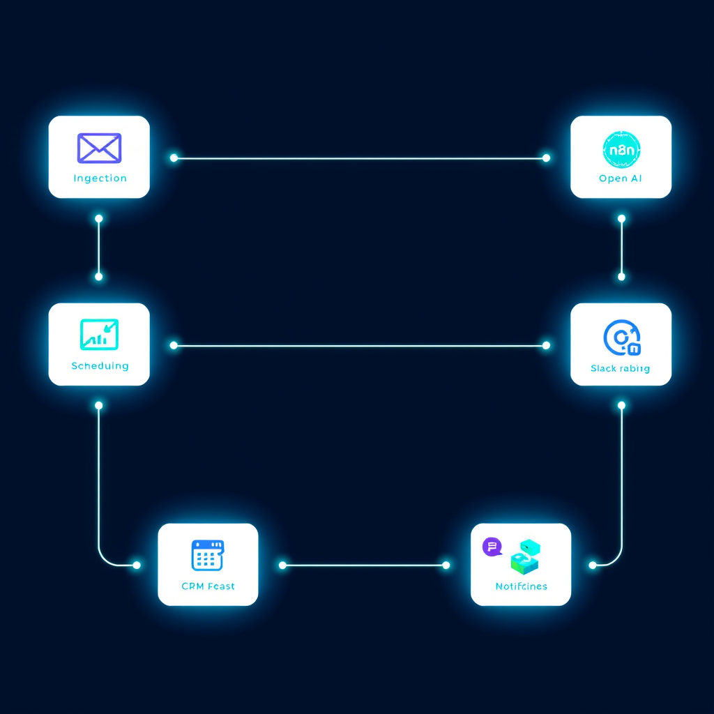 The Automated Executive Assistant: Syncing Email, Calendar, and CRM with n8n and OpenAI for CEO Productivity