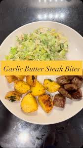 Garlic Butter Steak (With Potato)