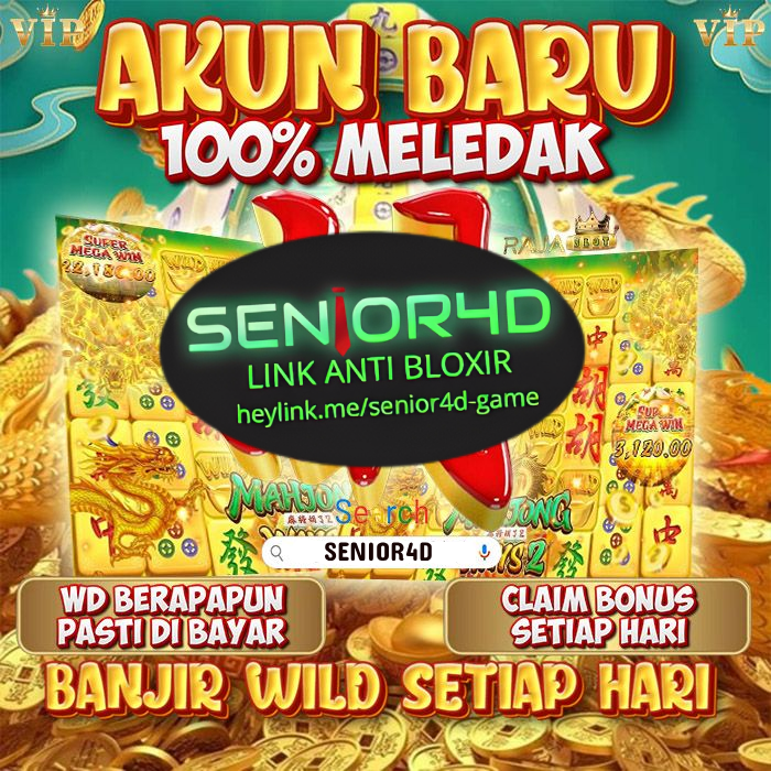SENIOR4D | Agen Bandar Togel & Slot Gacor Online Gampang Menang