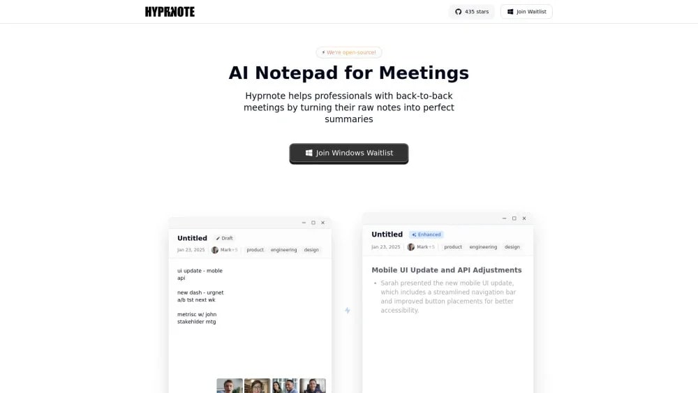 Hyprnote | AI Notepad for Meetings—No Strings Attached