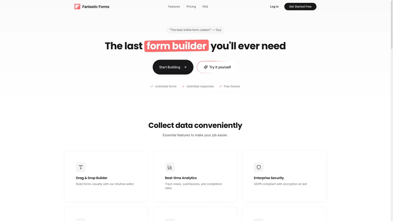 Fantastic Forms | Powerful Online Form Builder | SoftRankings