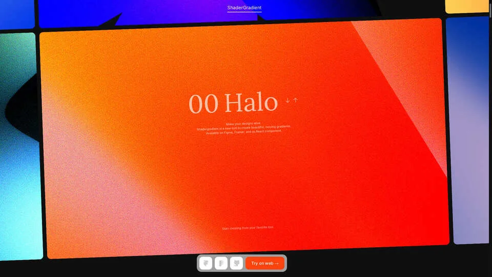 Shader Gradient cover