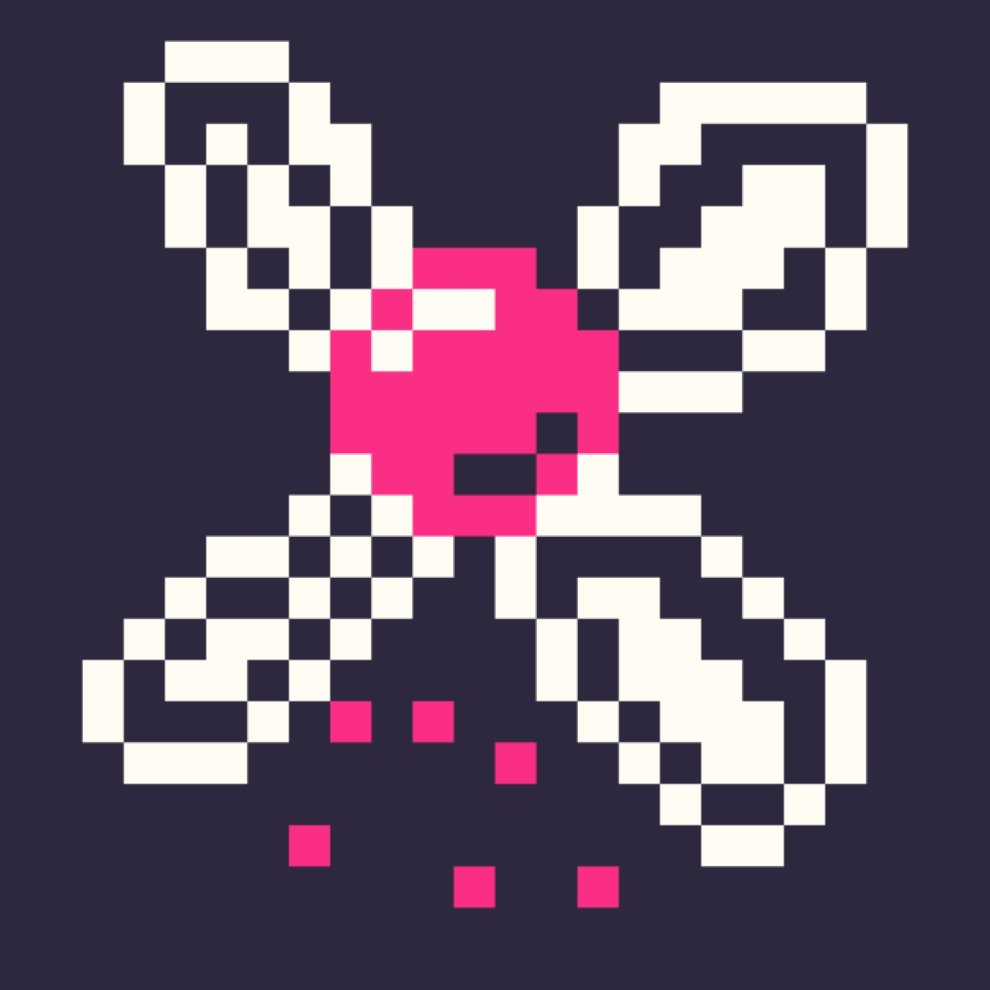 Pixel drawing of fairy