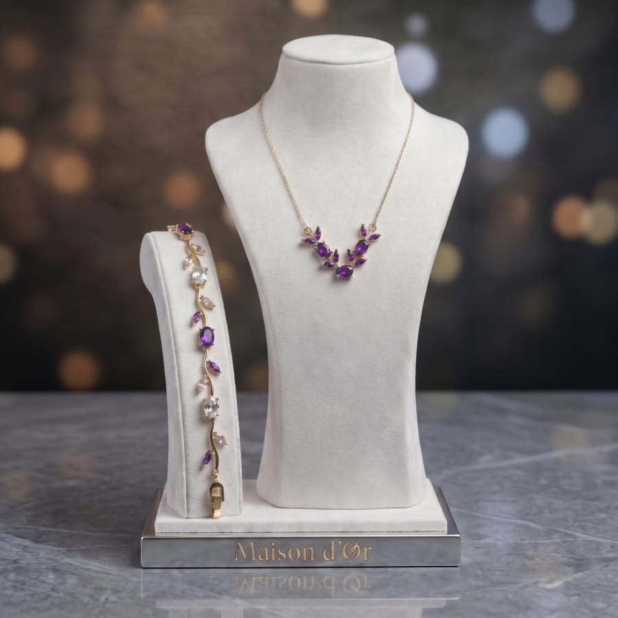 Ensemble Tulip — Argentée · Cristal