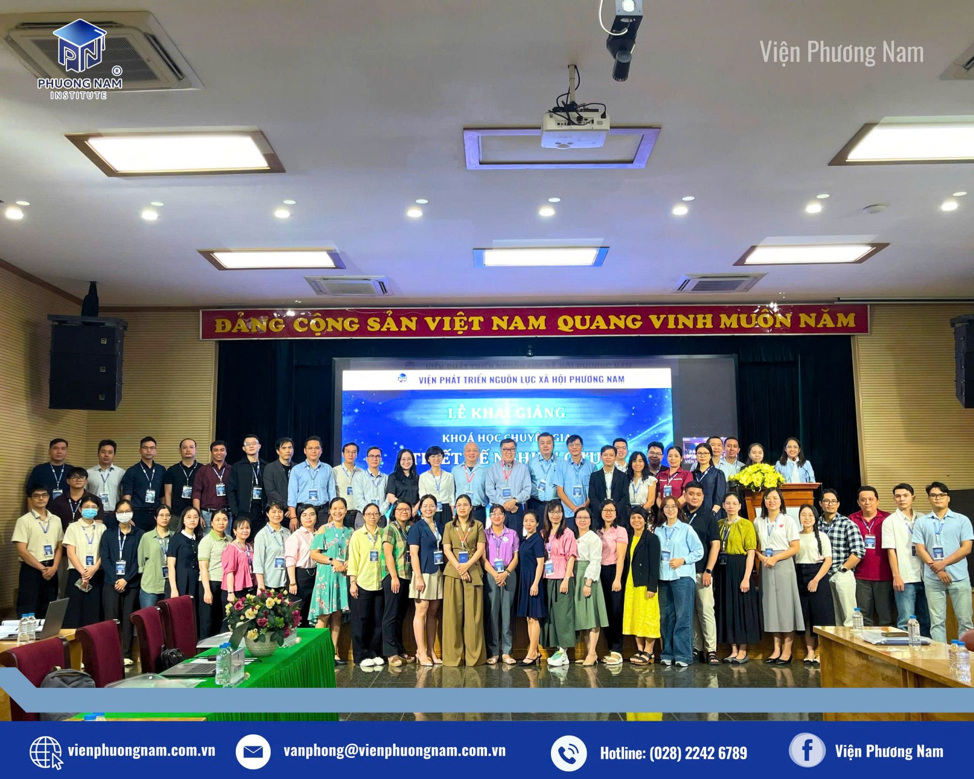 PHUONG NAM INSTITUTE ORGANISED THE OPENING CEREMONY FOR THE EXPERT COURSE TITLED: 