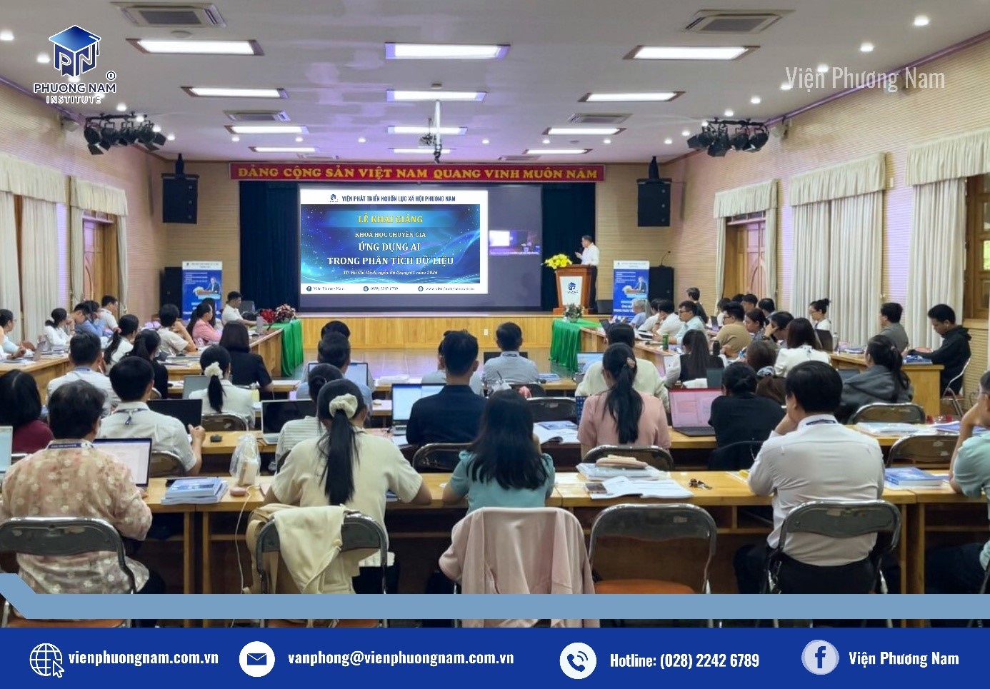 PHUONG NAM INSTITUTE ORGANISED THE OPENING CEREMONY FOR THE EXPERT COURSE TITLED: 
