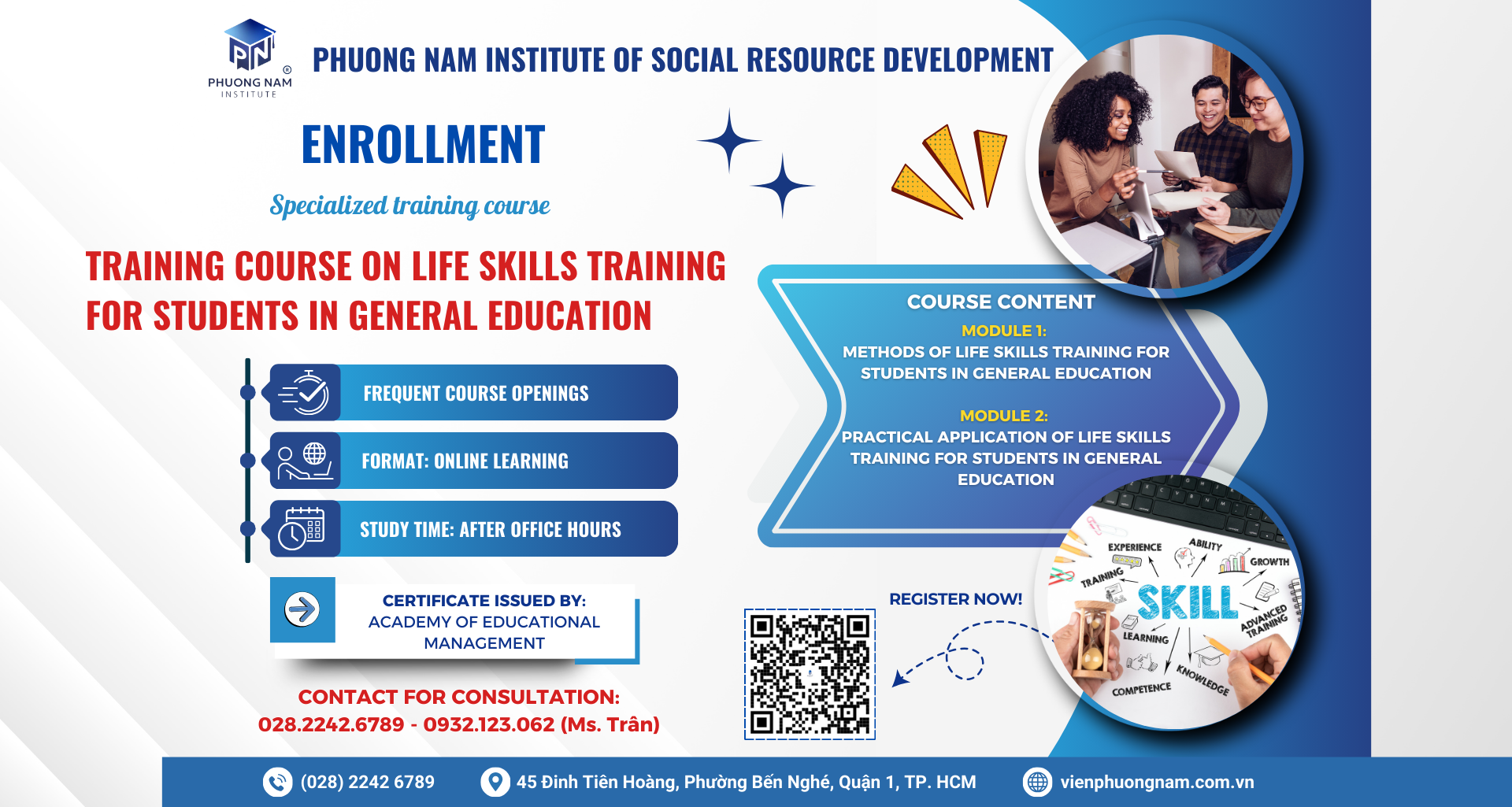 THE REFRESHER COURSE ON LIFE SKILLS TRAINING FOR STUDENTS IN GENERAL EDUCATION
