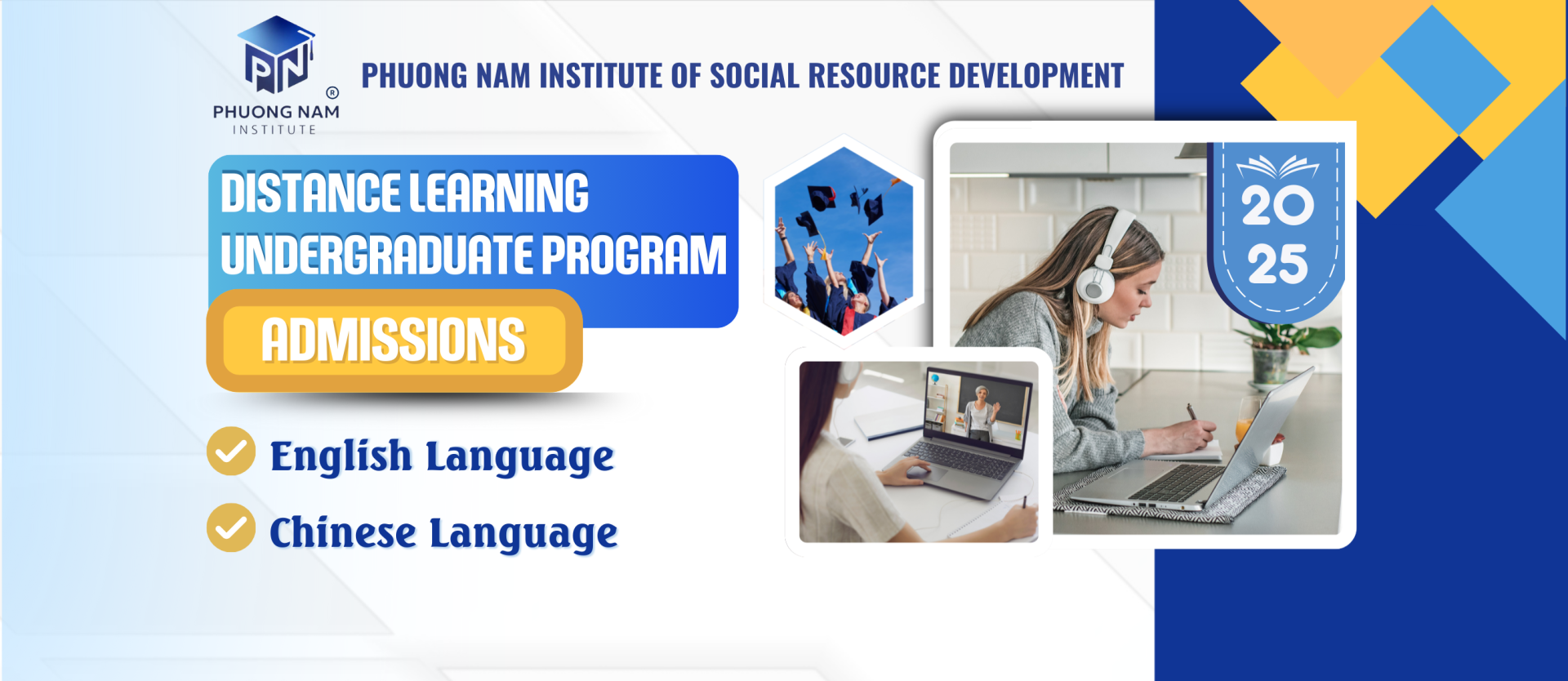 DISTANCE LEARNING UNDERGRADUATE PROGRAM ADMISSIONS 2025