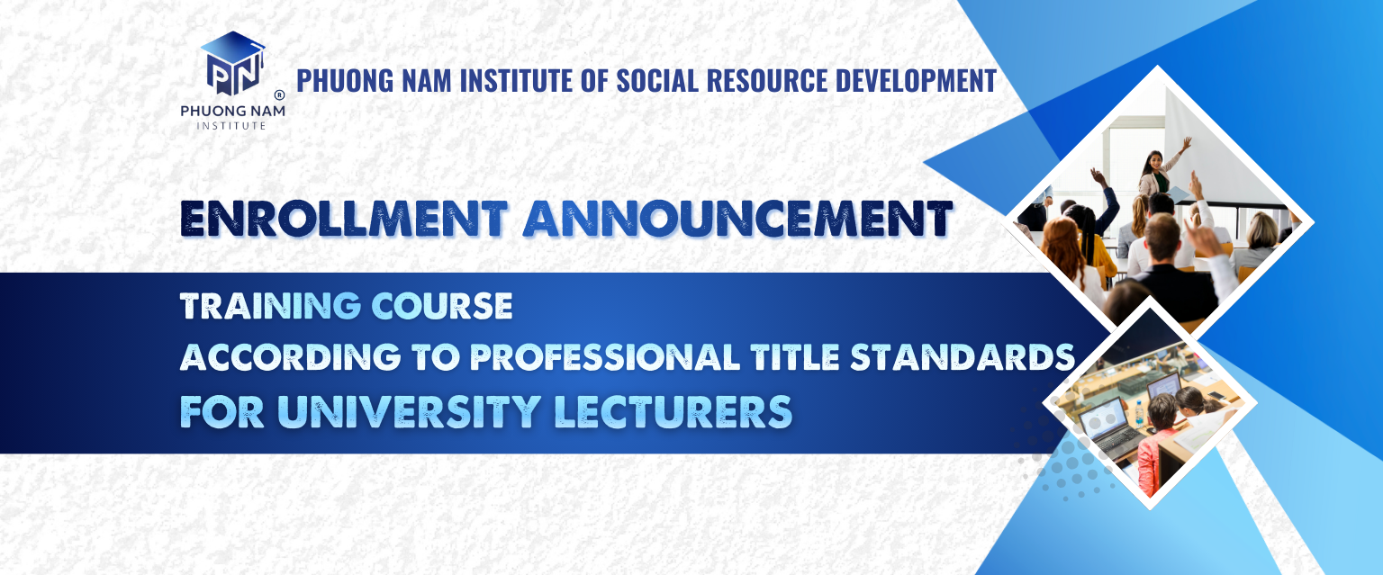 THE TRAINING COURSE ACCORDING TO PROFESSIONAL TITLE STANDARDS FOR UNIVERSITY LECTURERS